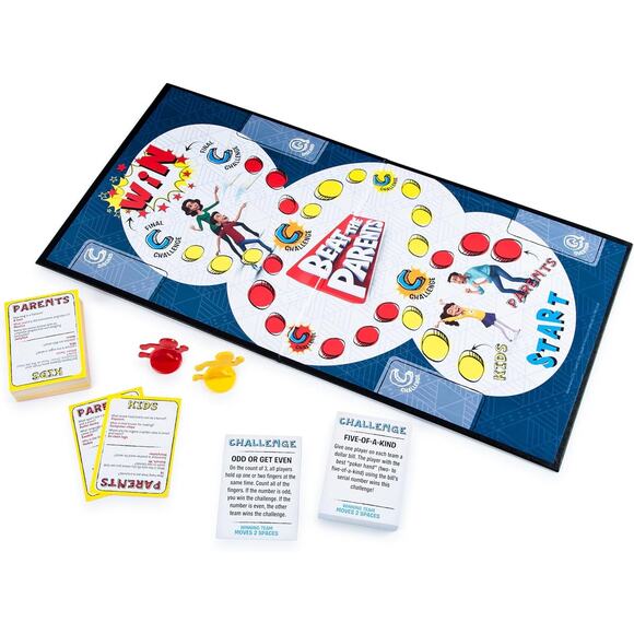NEW Beat the Parents 2nd Edition with Challenges Family Game Night Smarts/Skills - Picture 2 of 2